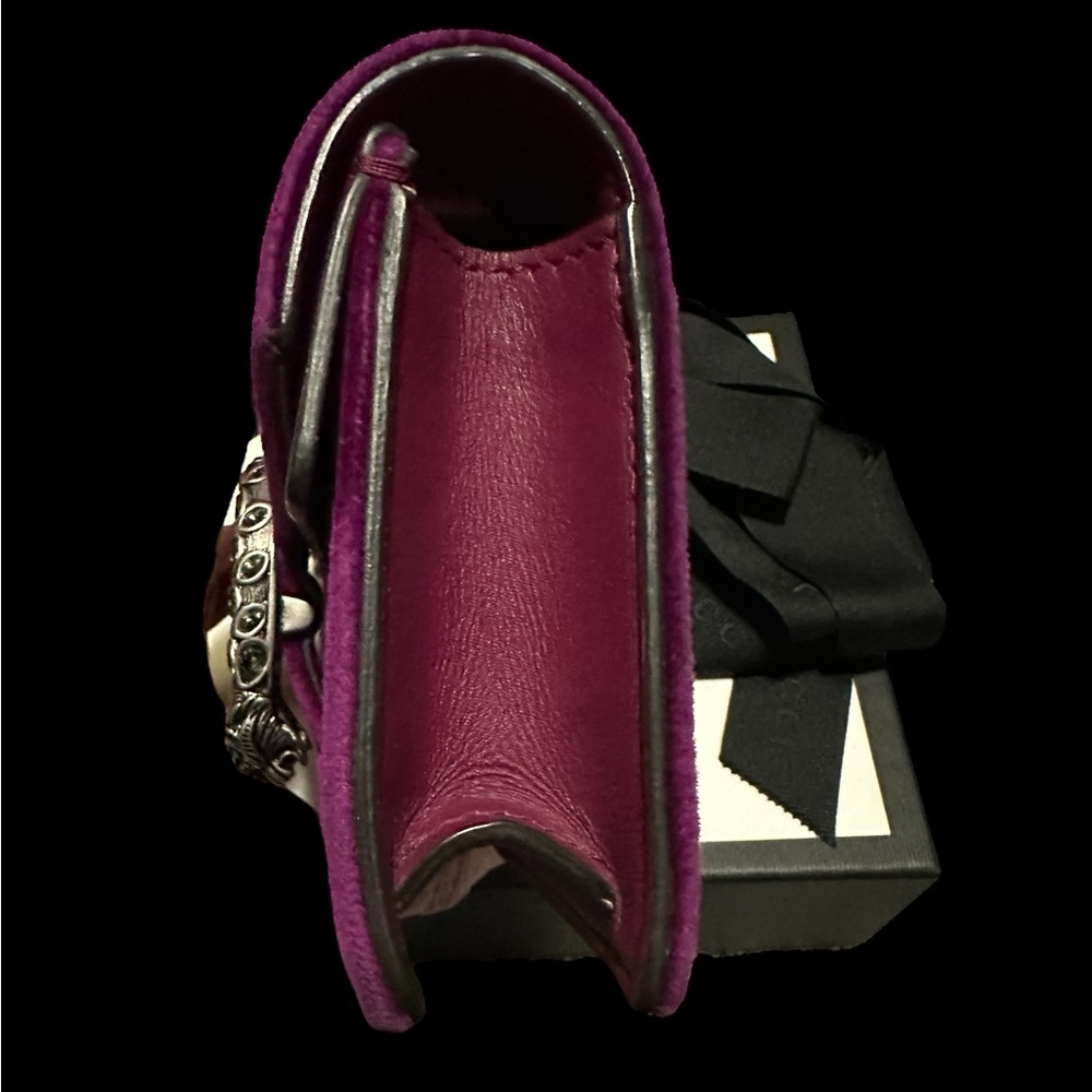 Gucci Velvet Super Mini Dionysus Shoulder Bag EUC! With Box, Dustbag, & Ribbon! - Picture 3 of 16